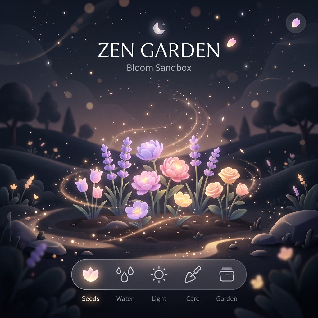 FlowerSandbox Virtual Garden Showcase